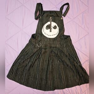 Her Universe The Nightmare Before Christmas Jack Pinstripe Skirtall Large